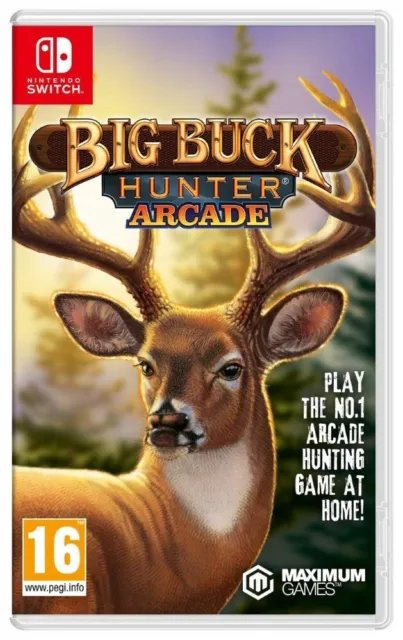 Big Buck Hunter Arcade Switch Fr New
