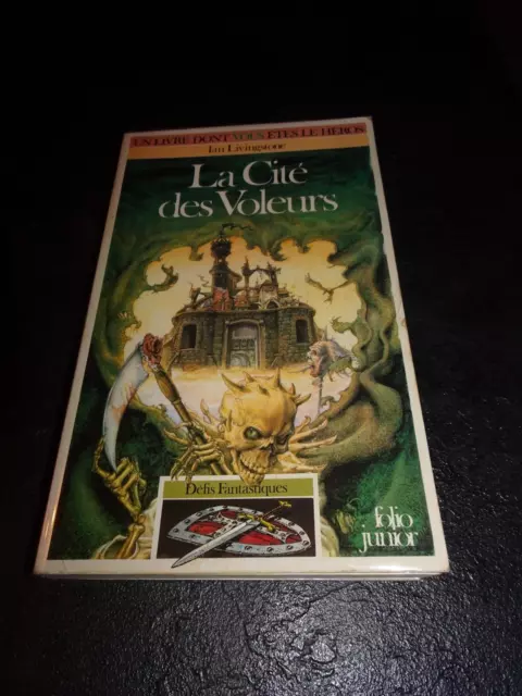 LIVRE DONT VOUS ETES LE HEROS - LA CITE DES VOLEURS de IAN LIVINGSTONE