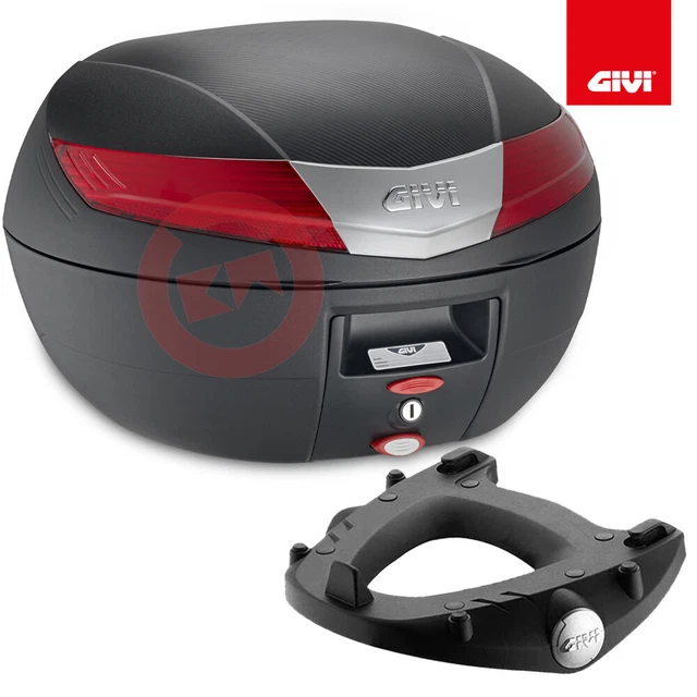 E228 Monokey Rear Rack GIVI SET MALETA Monokey Topcase V40N+ Placa E228 Yamaha FJR 1300 2006 ...