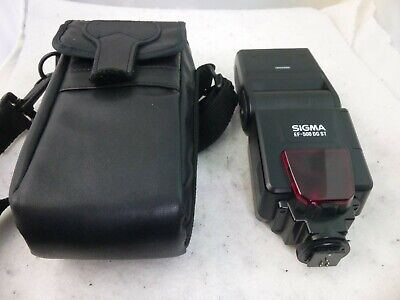 SIGMA  EF-500 DG ST Hot Shoe Flash FOR CANON DIGITAL CAMERAS E-TTL POUCH TESTED