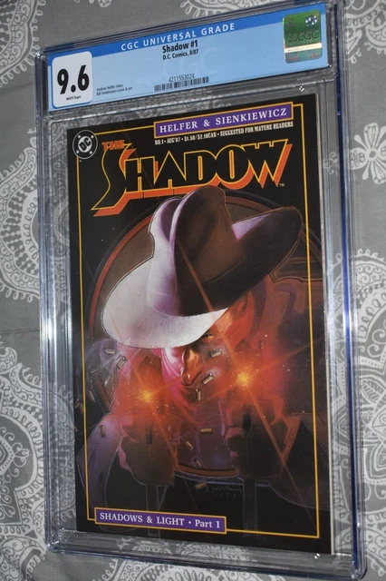 The Shadow #1 DC Comics CGC 9.6 1987 Bill Sienkiewicz