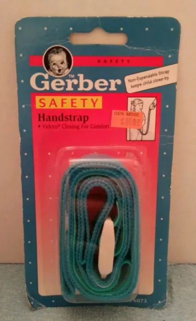 Gerber Safety Handstrap Turquoise Blue Toddler/Kid/Child #76073