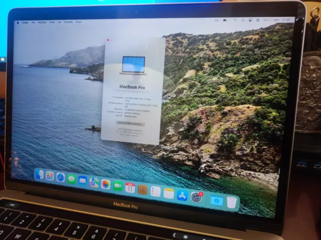 MacBook Pro 13" Intel i7 16 Gb Ram 500 Gb SSD