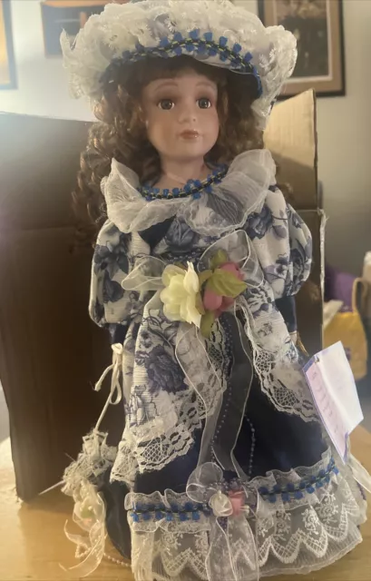Vintage 1993 Porcelain Doll