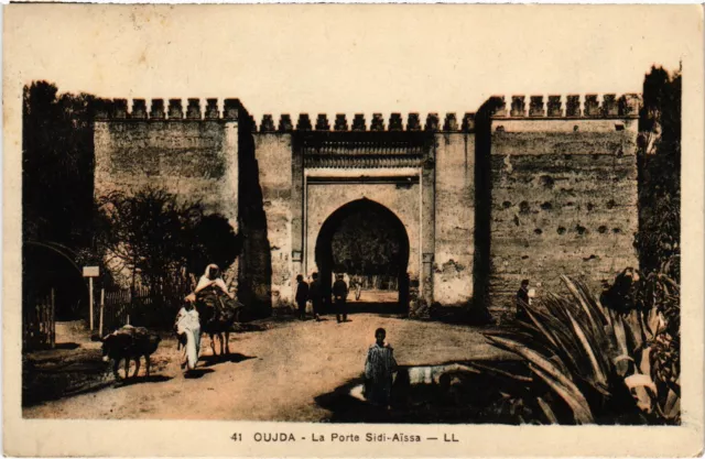 CPA AK MAROC OUJDA La Porte Sidi-Aissa (1359202)