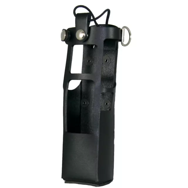 Boston Leather New Case Radio Holder for Motorola APX 7000 with Extended Battery