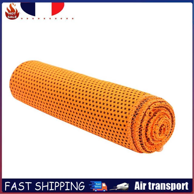 Cold Sports Towel Summer Outdoor Fitness Quick Dry Cooling Towel (Orange)