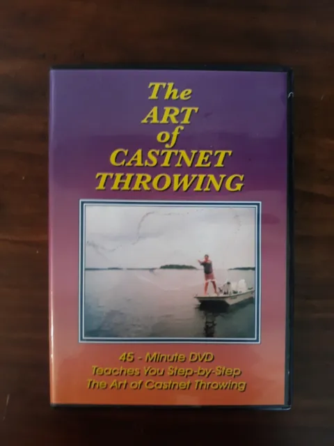 The Art of Castnet Throwing - DVD Fishing - How-to Cast your Net : Step By Step