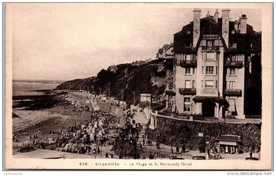 ....CPA/DEP 50/GRANVILLE LA PLAGE 