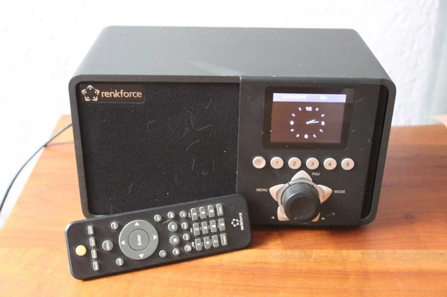 RENKFORCE RF-IR1 INTERNET Tischradio Internet Bluetooth AUX WLAN EUR 15 ...