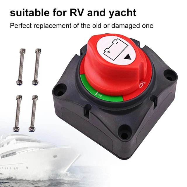 BATTERY SWITCH POWER Cut On/Off Master Disconnect Isolator Car /Boat