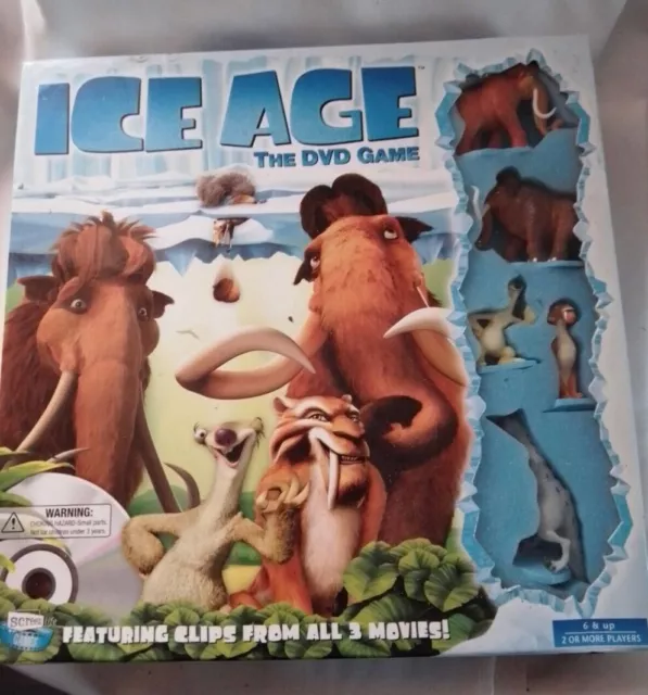 Ice Age dvd game with figures - BNIB