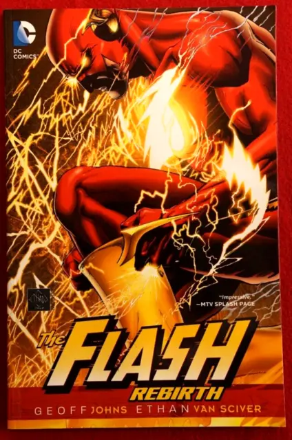 The Flash: Rebirth by Geoff Johns (2010, Trade Paperback TPB Van Sciver)