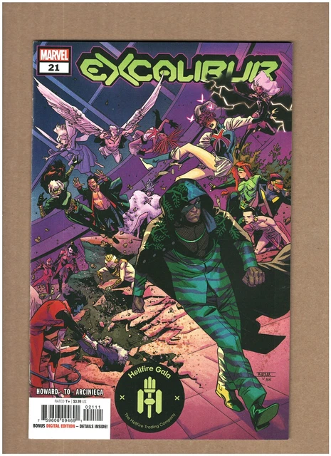 Excalibur #21 Marvel Comics 2021 Rogue Gambit Jubilee Hellfire Gala NM- 9.2
