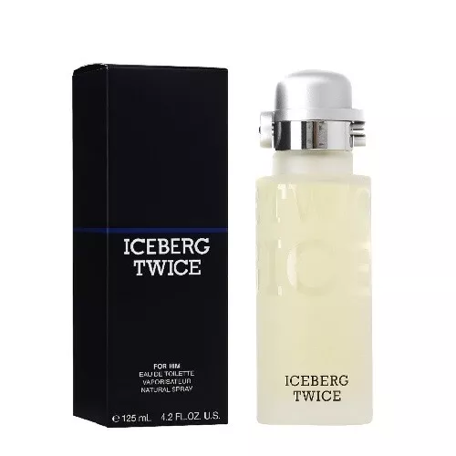 Iceberg Due Volte Da Uomo 125Ml Spray Eau De Toilette Nuovissimo & Sigillato