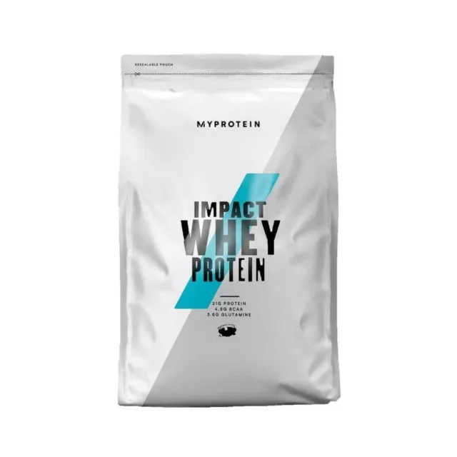 22,276€/kg ++ Myprotein Impact Whey Protein, Eiweiß, Molke (2,5 kg Beutel) ++