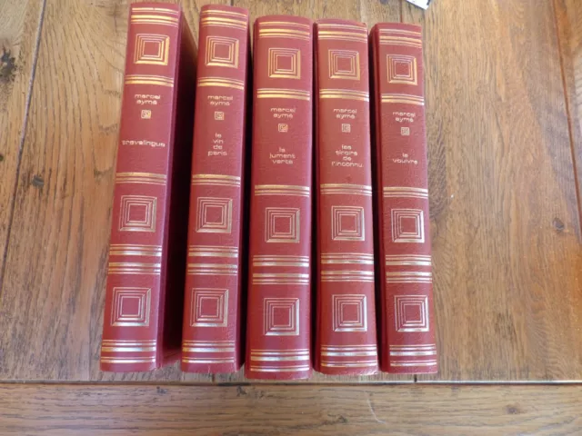 Marcel Aymé - 5 volumes illustrés - Ed.Rombaldi - Coll.Prestige Littérature