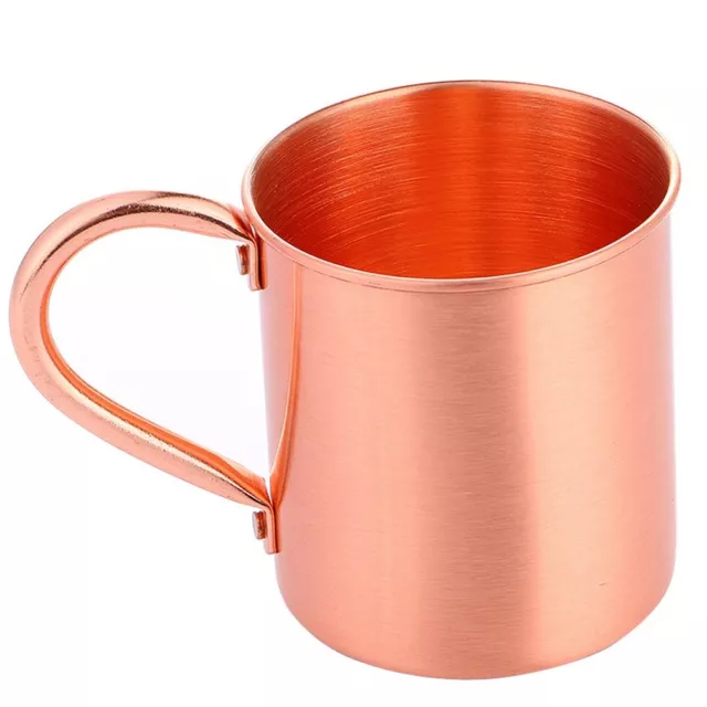 Pure Copper Mug Cups for Moscow Mule Coffee Beer Drinking Cocktail Travel Retro
