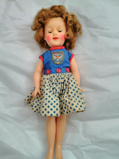 Ideal Shirley Temple ST 12 Doll 1950?  Rare clothes