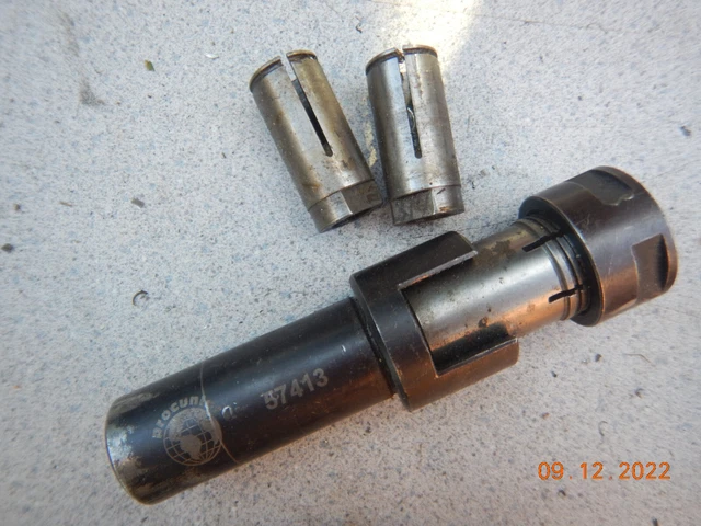 Procunier 57413 1" Straight Shank Tension Tapping Chuck With Collets Read