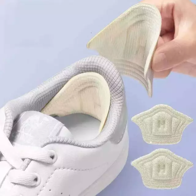 1 par de almohadillas de zapatos antidesgaste plantillas de tacón parche cojín unisex