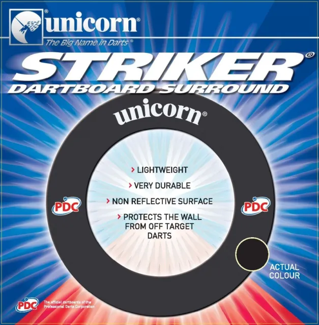 Unicorn Striker EVA Surround rot | Schutzring für Dartboards Dartscheiben Darts