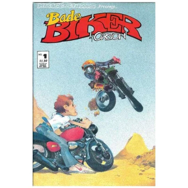 Bade Biker & Orson #1 in Very Fine + condition. Mirage comics [a/