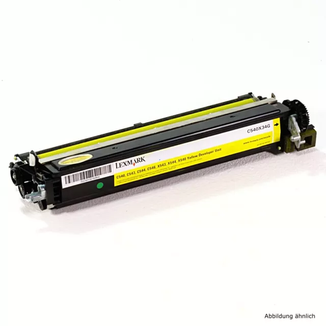 Impresora Lexmark C540X34G desarrollador amarillo para C540 C543 C544 C546