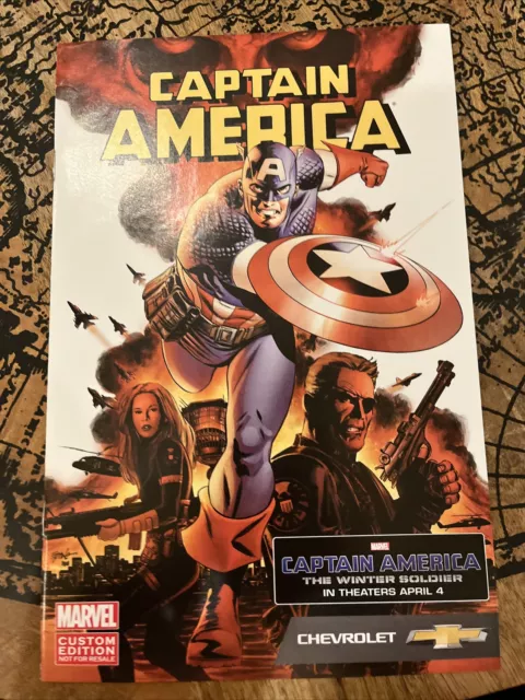Marvel - Captain America The Winter Soldier Comic Book Promo Chevrolet Custom