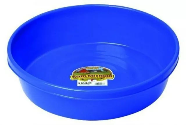 Little Giant P3BLUE 3 Gallon Plastic Utility Pan