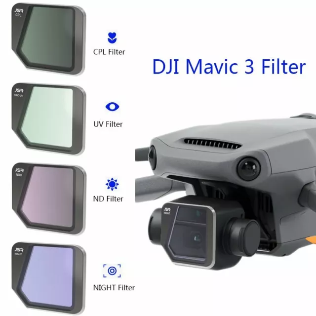 For DJI Mavic 3 Drone Lens Filter UV/ND/CPL/ Set DJI Mavic 3 Filters Accessories