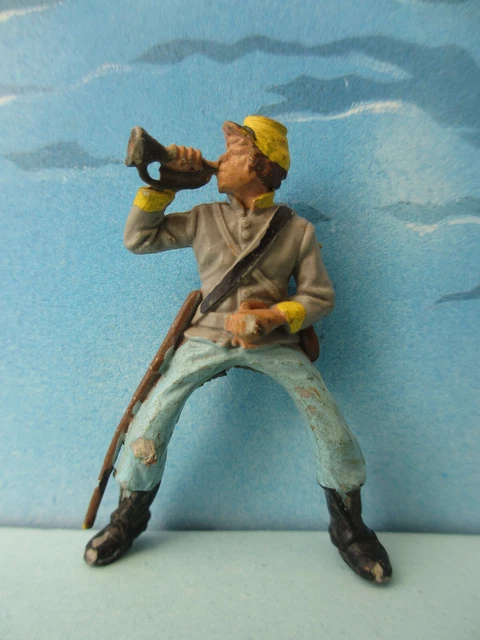 Vintage Britains Ltd Deetail American Civil War Union Soldier Horse Southern