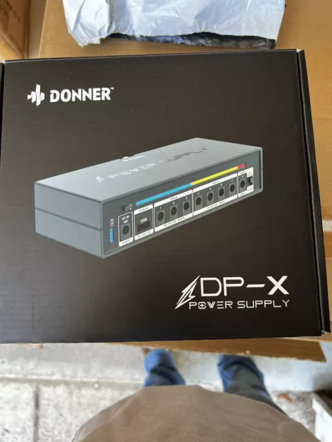 Donner DP-X Portable Pedal Power Supply 9-Output - New in Box