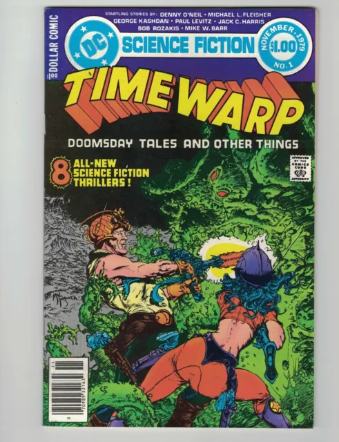 Time Warp #1-Nov.1979-Dc Sci-Fi Anthology-Mike Kaluta Cvr.-Steve Ditko Art-Vf