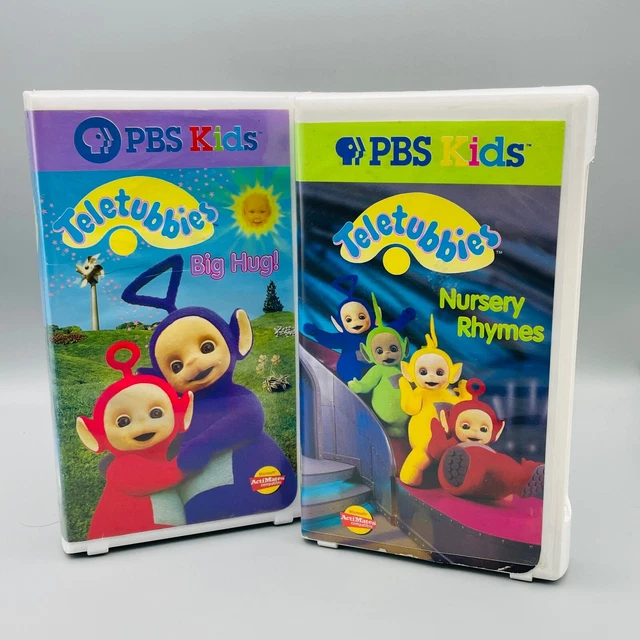 TELETUBBIES BIG HUG 1999 Vintage VHS PBS Kids Classic Vol 6 Kids Great Condition EUR 12,82