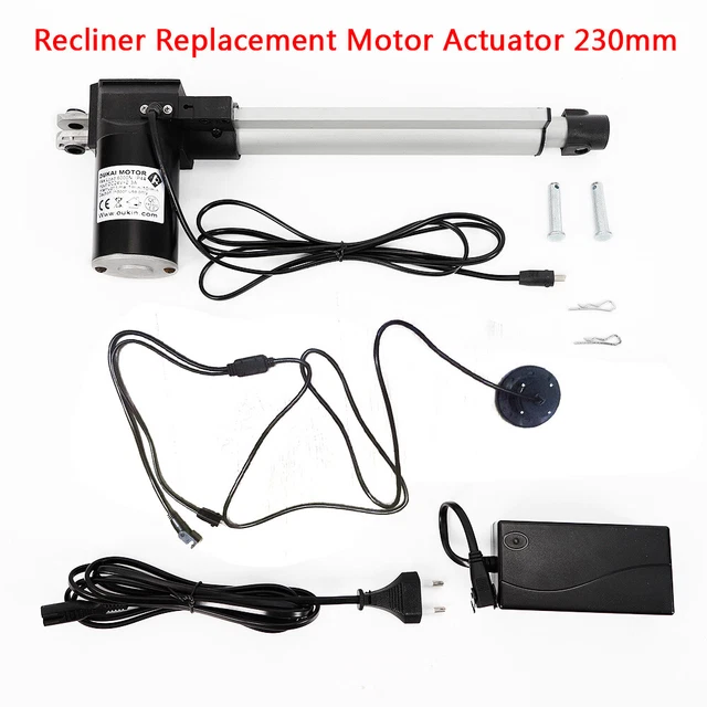 Accionamiento lineal de metal motor lineal actuador reclinable eléctrico motor actuador