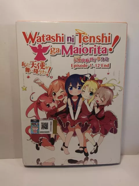 Anime DVD Watashi ni Tenshi ga Maiorita! Vol. 1-12 End + Movie + OVA ENG SUB