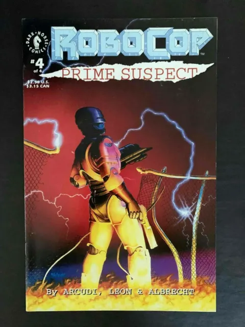 Robocop  Prime Suspect #4  Dark Horse Comics 1993 Vf/Nm
