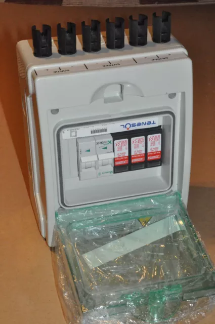 Cassetta di sicurezza sottodistributore automatico Valvetrab Phoenix Imax ~ 30kA 600VDC