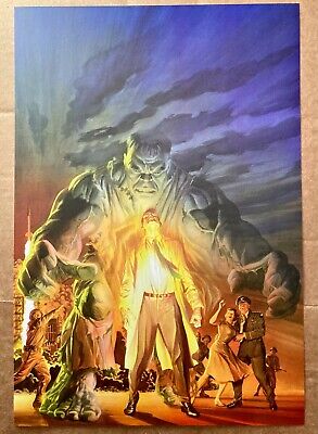 Incredible Hulk Omnibus by Alex Ross Marvel Comics Poster