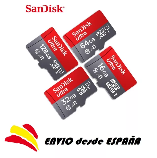 100% original Sandisk clase10 tarjeta microsd micro SD tf  16gb 32gb 64gb 128gb