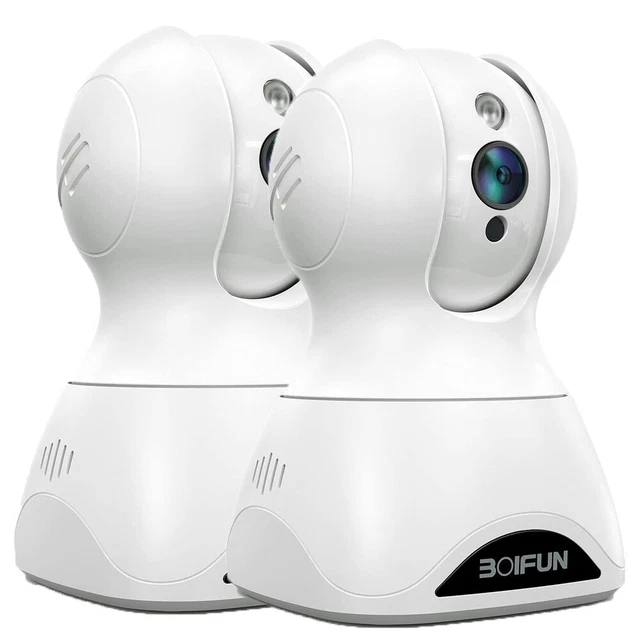 Cámara IP WIFI 360° PTZ WLAN cámara web interior visión nocturna 5MP HD