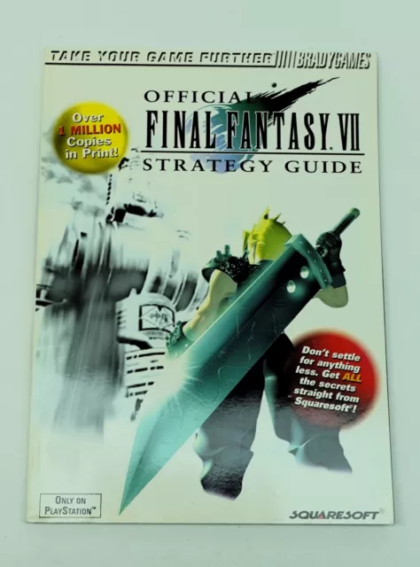 Offical Final Fantasy VII Strategy Guide Neuwertig