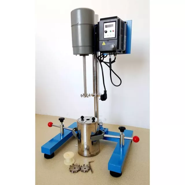 High Speed 220V Disperser Homogenizer Emulsifier Machine for Lab Equipment