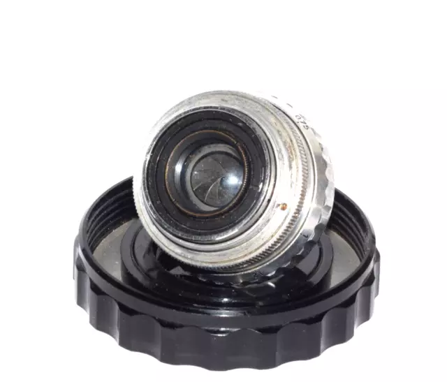 Lens Som Berthiot Paris Angulor 3,3/28mm Leica Screw 39