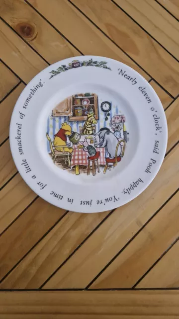 Royal Doulton @ Disney Plate - Winnie the Pooh  - 8" Diameter