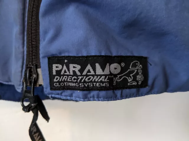 Paramo Alta ii Jacket Medium Nikwax Analogy Men’s Blue Outdoor Resistant Vintage