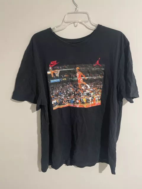 Vintage Michael Jordan 3:51 1988 Dunk Contest T-Shirt Men's XXL Nike Air Jordan