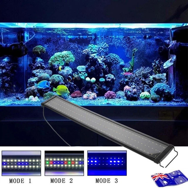 40/60/90CM Aquarium LED Lights Full Spectrum Aqua Plant Fish Tank Bar Lamp Light