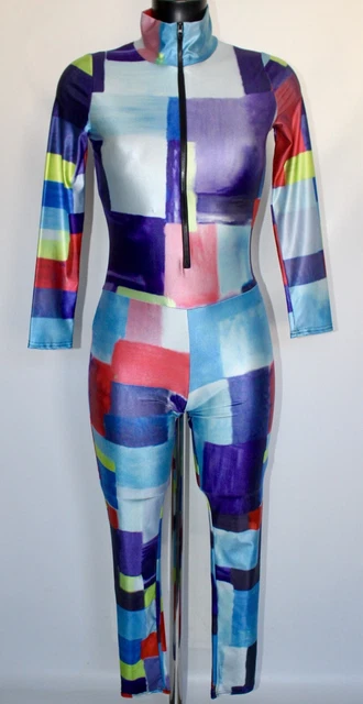 Costume Pixel Donna Videogioco Abito Fantasioso Tutto In One Abito Uk 8 10